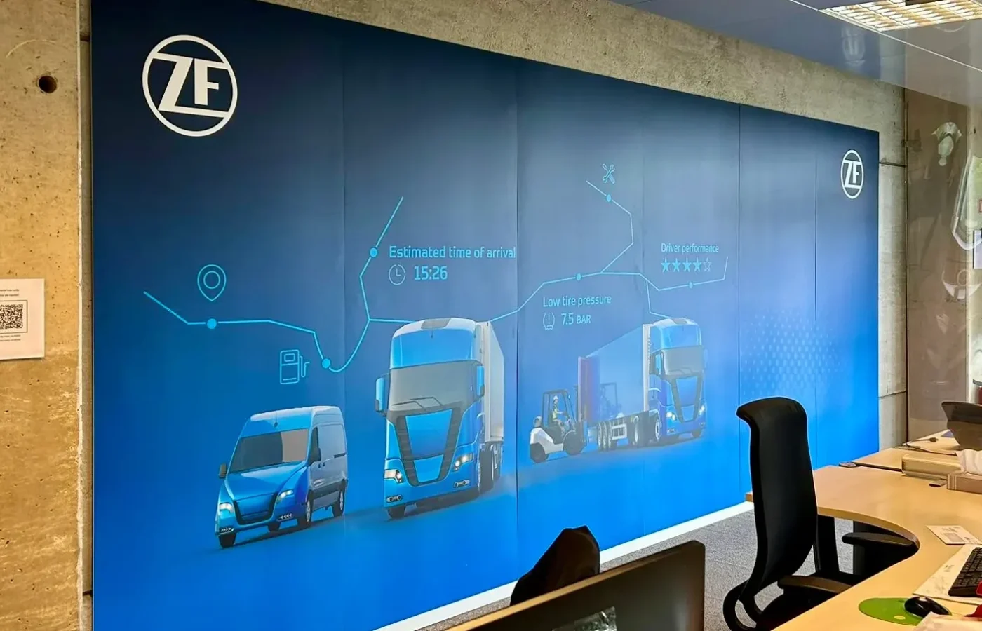 Exhibition design with 3D renders